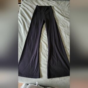 Black Flared Pants by Aerie